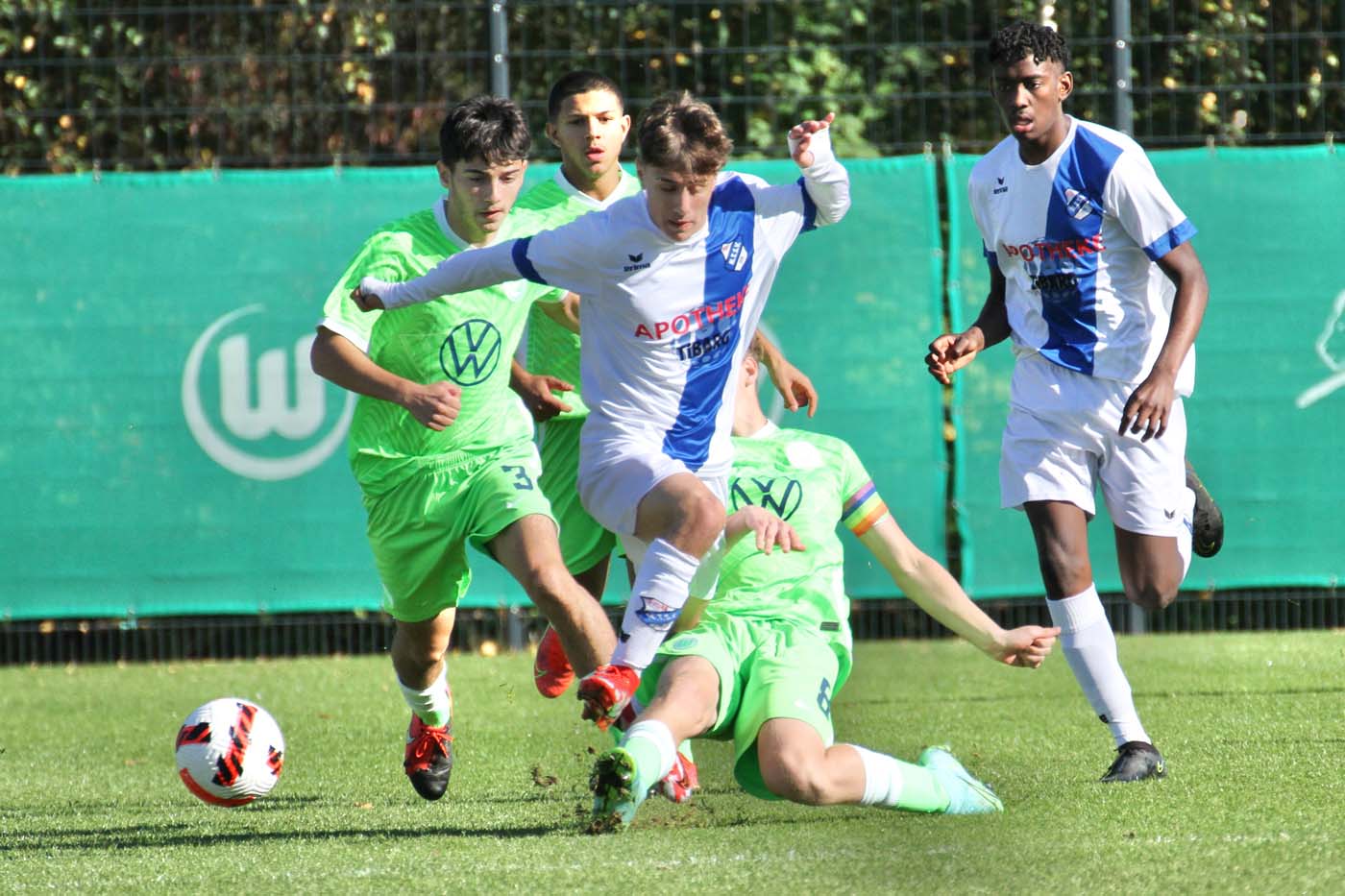 Niendorfer TSV U17 beim VfL Wolfsburg U16 Endstand 1:1