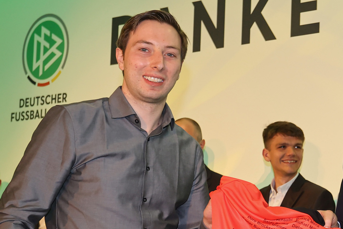 Patrick Grunau ist Schiedsrichterobmann des Niendorfer TSV, wurde in diesem Jahr vom DFB ausgezeichnet.